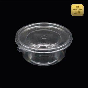 중형 투명 포장용기 일회용 도시락 식사