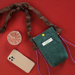 여성 골덴 여성크로스백 곱창 미니숄더백 곱창스