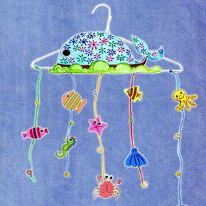 유치원미술 모빌 어린이 여름 어린이집미술 어린