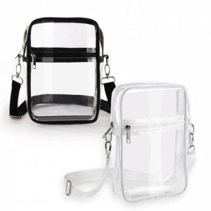 크로스백 투명 가벼운핸드폰가방 여행용미니크로스