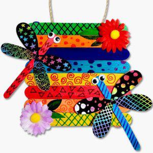 초등 가을잠자리풍경걸이 유치원미술 어린이집단체