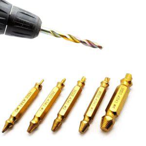 스크류 제거용 티타늄 드릴비트 볼트 추출기 부러진 나사 리무버