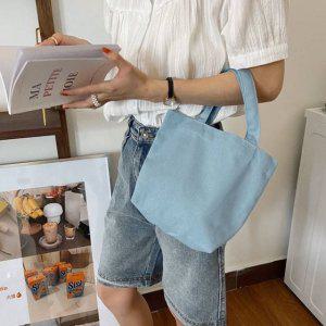 12컬러 에코백 미니 드링크백 물병주머니 텀블러가방 미니에코백 물병가방