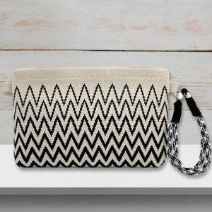 엄마가방 니트 핸드폰가방 여성가방 지그재그 파우치 휴대폰가방 미니가방