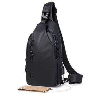 멀티가방 남자크로스백 USB충전 슬링백 캐쥬얼 캐쥬얼가방 메신저백