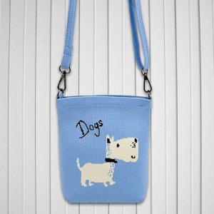 미니핸드폰가방 여성가방 여행크로스백 니트 여자미니백 산책 가벼운가방