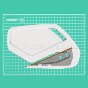 마토 안전보호칼 필름 종이 커팅 카드칼 절단깊이 1.65mm