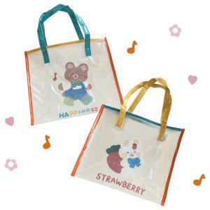 PVC 피크닉 PVC백 여름 수영복 물놀이 아동비치백 해변 가방