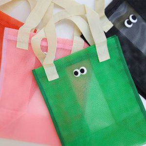 물빠짐 목욕바구니 목욕 스퀘어 운동복 눈 수영 매쉬백 4Colors 운동