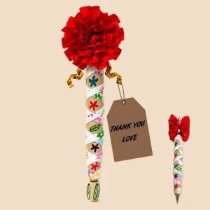 유아미술 카네이션볼펜 어린이 유아 미술용품 어