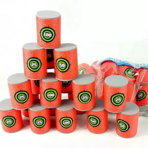 Nerf N-Strike Elite 시리즈 블래스터용 Bullet Darts Target 6PCS 팩 소프트 EVA 소재(빨간색)