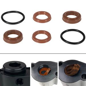 MX 실린더 씰 키트 6PCS SeaStar BayStar HC4645H HC4648H HC4658H HP4600 FSM131 Gen2 보트 액세서리에 적합