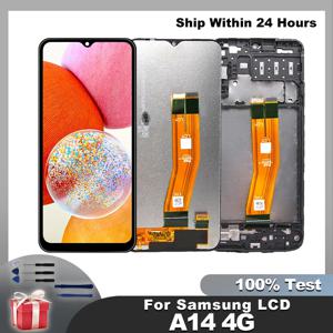 삼성 갤럭시 A14 4G LCD 디스플레이 터치 스크린 디지타이저, LCD 수리 부품, 삼성 A14 LTE A145F A145M A145P A145R, 6.6 인치