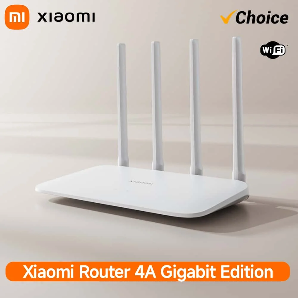 XIAOMI 라우터 4A 기가비트 버전 AC1200 2.4GHz 5GHz WiFi 1167Mbps 리피터 128MB DDR3 고이득 4 안테나 네트워크 확장기
