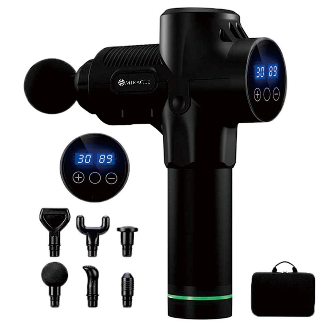 30단계 조용한 근막 마사지건 인증된 소음 감소 근육 이완기 무선 충전식 핸드헬드 마사지기 전신용