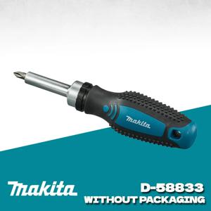 MAKITA D-58833 래칫 스크루 드라이버 자기 반자동 포지티브 네거티브 래칫 미끄럼 방지 스크루 드라이버 드릴 액세서리