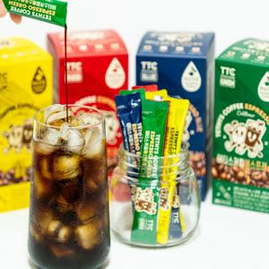 테티스 에스프레소 10ml 스틱 100포 대용량 콜드브루 더치커피 원액 액상스틱커피 캠핑용