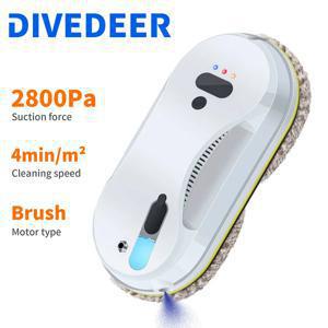 다이브디어 자동 워터젯 창문 청소기 대형 흡입 유리 청소 로봇 리모컨 대형 흡입 유리 청소 로봇