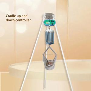 전기 아기 침대 옆 슬리퍼 요람 보육 홈 액세서리에 대한 조절 가능한 속도로 자동 유아 흔들 스윙