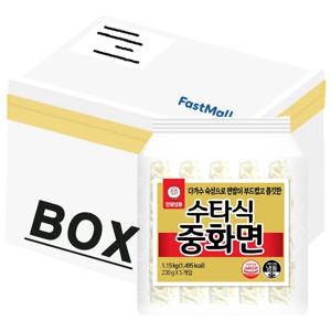 천일냉동 수타식 중화면(230g X 5개입) 1.15kg 5개
