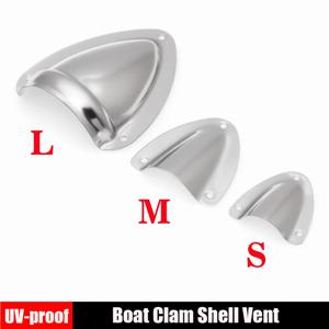 L/M/S 스테인레스 스틸 클램쉘 커버 마린 하드웨어 클램쉘 커버 UV 방지 통풍 케이블 클램쉘 케이스 요트 액세서리