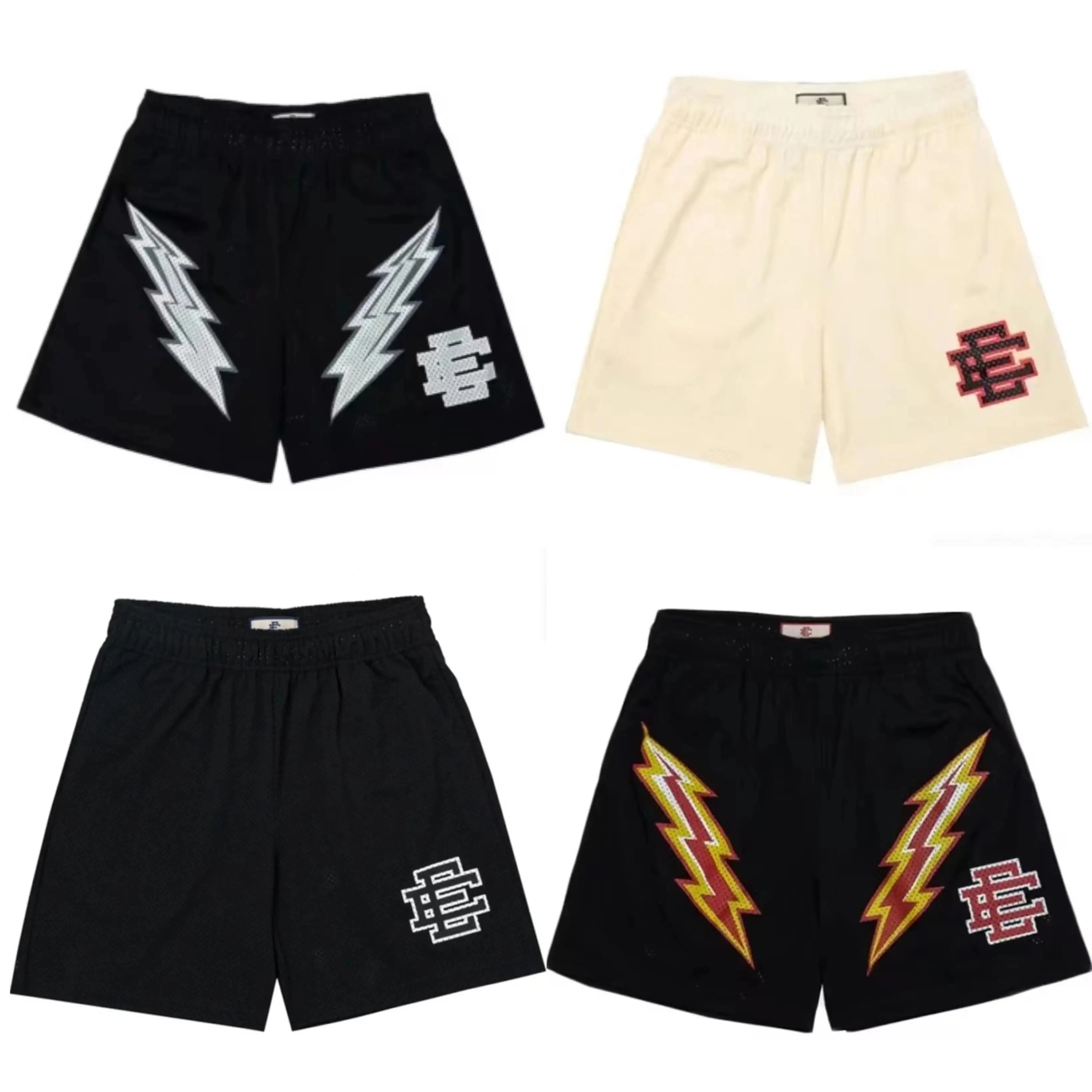 Eric Emanuel EE 기본 짧은 브랜드 남성 조깅 운동 반바지 캐주얼 반바지 피트니스 스포츠 바지 여름 남성 반바지 메쉬 반바지