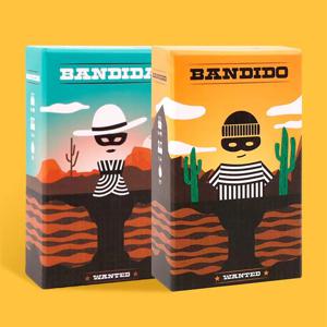 Bandido Bandida 가족 테이블 게임 1-4명의 플레이어 전략 카드 게임 중국어 영어 설명으로 파티 재미
