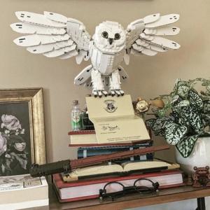 LEGO Harry Peter Magic Owl 76391 빌딩 블록 조립 모델 수집가 세트 성인 장난감 선물용(레고와 호환되지 않음)