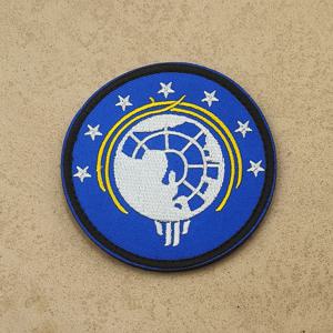 게임 스컬 전술 패치 자수 후크앤루프 엠블럼 위 다이브 투게더 배지 백팩 스티커 의류용