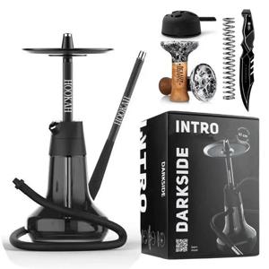 다크사이드 시샤/시샤 풀세트 신규 디자인 러시안 후카 소개 스테인리스 스틸 나르길레 래커 메탈 기술