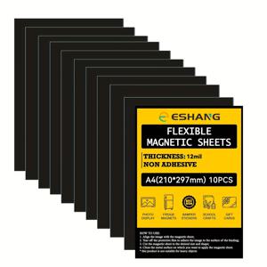 5R/A4 얇은 단면 자석 시트 - 스탬프 및 다이 컬렉션을 위한 간편한 정리 도구