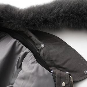 에탐 2024 겨울 여성 파카 코트 인조 모피 칼라 탈부착 가능 리얼 폭스 퍼 칼라 한국 스타일 짧은 지퍼 클로저 긴 소매