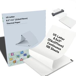 작업 계약서 문서 인쇄, 사무실, 숙제, 시험지 인쇄용 A4 감열지 100매, A4와 호환 가능