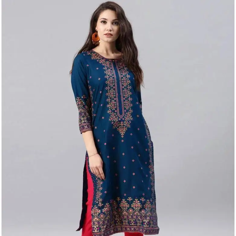 여성 쿠르트 캐주얼 드레스 긴 소매 스트레이트 캐주얼 민족 꽃무늬 만다린 O넥 라운드 레귤러 사이즈 3D 디자인 적합.