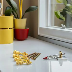 8개 금속 스핀들 철 공예 가구 유리 난간 포스트 캡 캐비닛 장식용 발루스터 가정 사무실용 가구 하드웨어