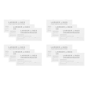 12개 대형 책 모양 지폐 계산기 전원 플러그 계좌 타이 스팽글 일반용