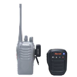 스피커가 있는 HAM 블루투스 마이크, Kenwood Baofeng TYT 시리즈 라디오 PTT 마이크, 무선 Lautsprecher, K 플러그, 2 핀