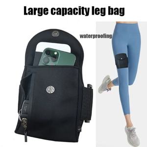 휴대용 방수 다리 허리 가방, 재미있는 야외 하이킹 오토바이 다리 가방, 스포츠 휴대폰 다리 가방