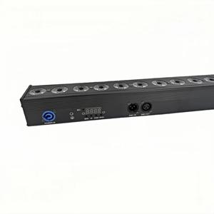 24x6W 120W LED 바 월 워시 라이트 RGBW UV 6in1 무대 조명 효과 DJ 스트로브 디스코 라이트