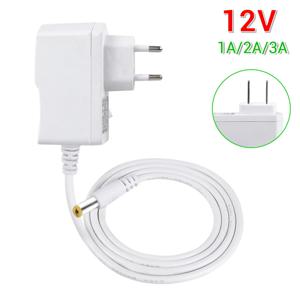 DC 12V 전원 공급 장치 어댑터 조명 변압기 입력 AC 100-240V 출력 DC 12V 1A 2A 3A LED 드라이버 충전기 EU 미국 영국 AU 플러그