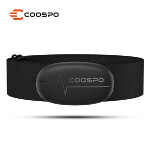 COOSPO 가슴 심박수 모니터 스트랩, 블루투스 4.0 ANT + HRM 센서, Garmin Wahoo 자전거 컴퓨터용 방수, H6/H9Z