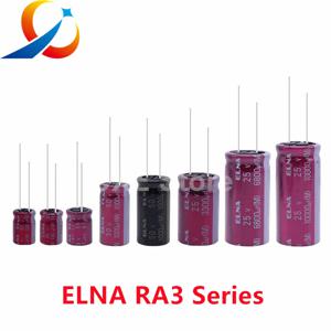 ELNA RA3 시리즈 하이파이 오디오 캐패시터, 16V, 25V, 50V, 63V, 10uF, 22uF, 47uF, 100uF, 220uF, 470uF, 1000uF, 2200uF, 3300uF, 10000uF, 오리지널 신제품