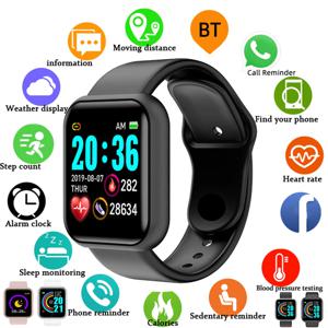 스마트 워치 여성 남성 음악 제어 블루투스 칼로리 피트니스 모니터 Smartwatch 러닝 트래커 스포츠 팔찌 For Android IOS