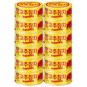 동원 고추참치 100g 12개