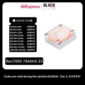 Genmachine 8945HS ES 6900HX 6900HX ES R7 6800H ES 미니 PC Windows 11 Ryzen WiFi 6 게임용 PC DDR5 4800Mhz Diy 게임용 컴퓨터