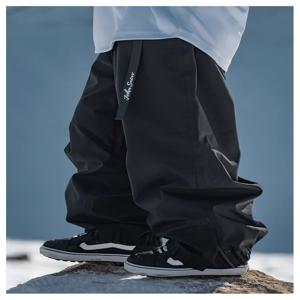 존 스노우 겨울 방수 스키 바지, 야외 하이 퀄리티, 통기성, 느슨한 스노우 바지, 스키 스노보드 바지