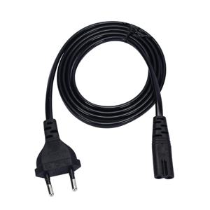 EU 전원 케이블 2구 연장 코드 C7 8자 유로 전원 코드 삼성 LG 소니 TV 모니터 전원 공급 장치 PS3 XBox 충전기