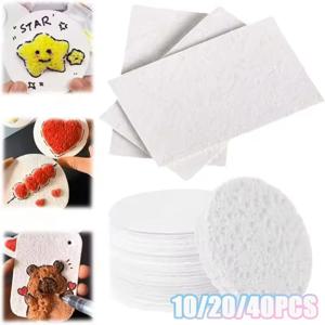 10-40PCS 거품 질감 그림 종이 푹신한 질감 종이 크리 에이 티브 매직 3D 아트 드로잉 종이 어린이 DIY 그림 교육 완구