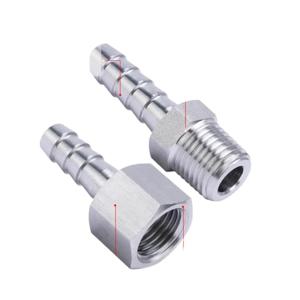 고압 4 6 8 10 12 14 16 -20mm 호스 바브 1/8