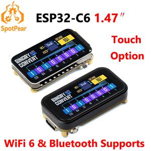 Waveshare ESP32-C6 1.47인치 터치 LCD 터치스크린 디스플레이 개발 보드 IPS는 WiFi 6 및 Bluetooth ESP32 C6 1.47인치를 지원합니다.